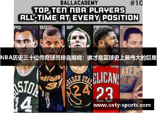 NBA历史三十位传奇球员排名揭晓：谁才是篮球史上最伟大的巨星